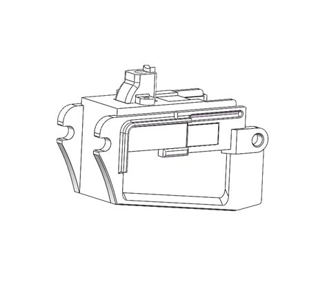 Stl File G36 Aeg M4 Stanag Magwell Adapter・3d Printing Design To