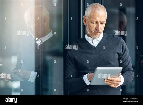 Its Important Being Able To Respond On The Go A Mature Businessman