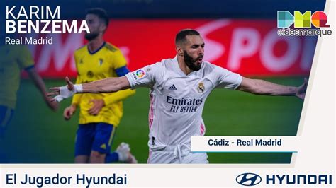 Karim Benzema Jugador Hyundai Del C Diz Real Madrid