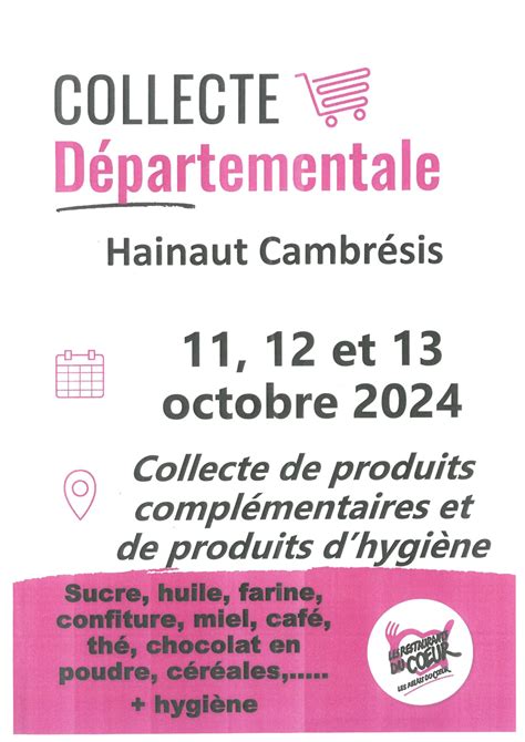 Collecte D Partementale Des Restos Du C Ur Ville D Hasnon