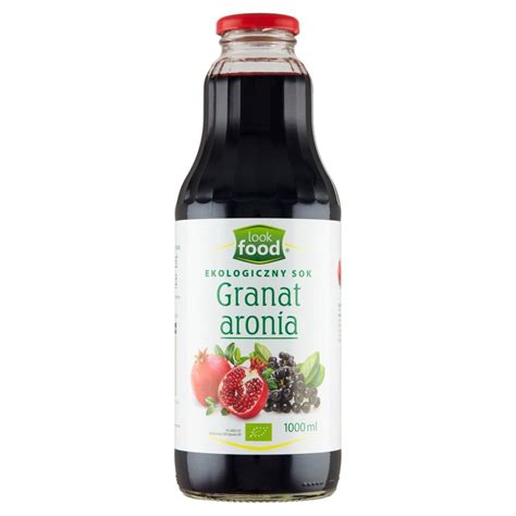 Look Food Ekologiczny Sok Granat Aronia Ml Zakupy Online Z