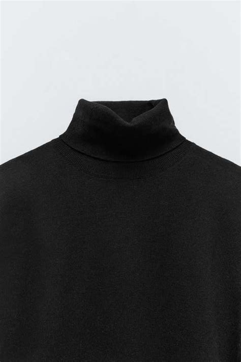 Zara High Collar Knit Sweater Authentic Brands For Less Online In