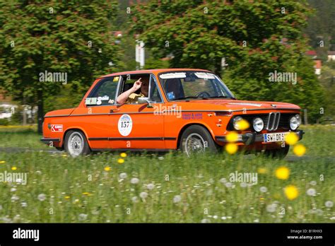 Vintage Bmw Car Sachs Franken Classic Oldtimer Tour Rally Lower