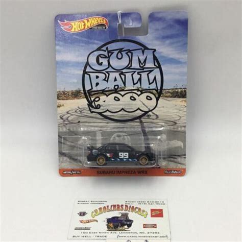 Hot Wheels Gumball Subaru Impreza Wrx L