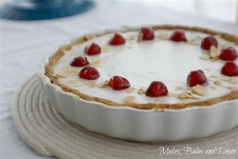 Cherry Bakewell Tart - Makes, Bakes and Decor