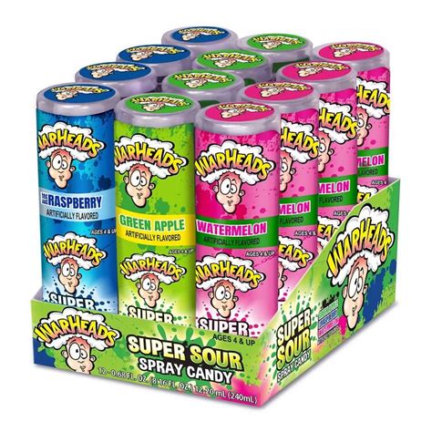 Warheads Super Sour Candy Spray Candy Sour Candy