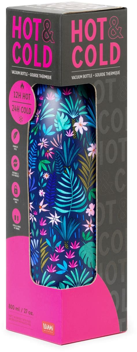 Termo láhev Legami Hot Cold Vacuum Bottle 800 ml Flora Skibi Kids