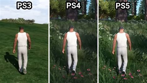 Gta Ps5 Vs Ps4 Vs Ps3 Evolution Of Gameplay Youtube