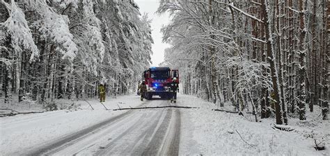 Skutki Nie Ycy I Silnego Wiatru W Powiecie Koneckim Tkn