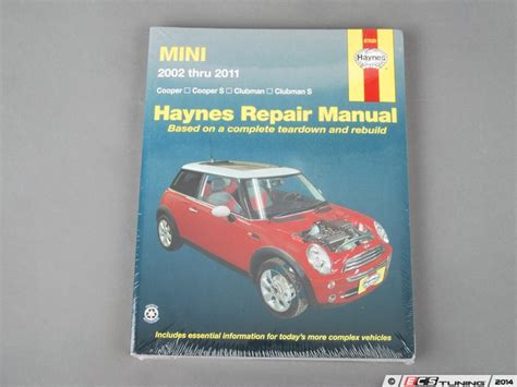 ECS News MINI Cooper Cooper S JCW Haynes Repair Manual