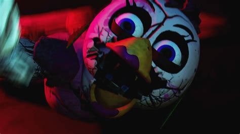 All Glamrock Chica Scenes In Fnaf Sb Oct 2021 Trailer Youtube