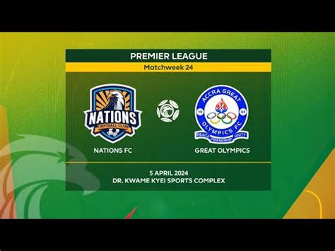 Live Nations Fc Accra Great Olympics Post Match Studio