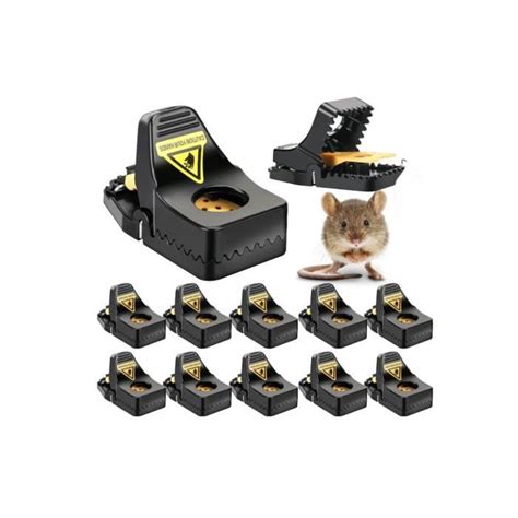 Piege A Rat Professionnel R Utilisable Tapette Souris Sans