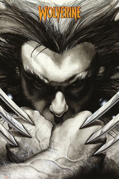 Poster Marvel Extreme Wolverine Claws Wall Art 31 Free Europosters