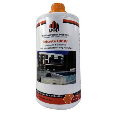 DCP Setcrete RMW Liquid Integral Waterproofing Admixture At 131 Kg