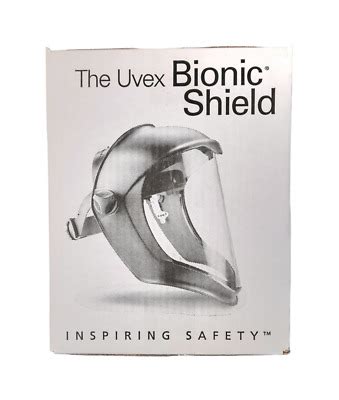 Uvex Bionic Shield S Clear Anti Fog Polycarbonate Safety Face