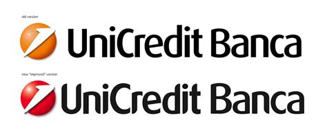 UniCredit logo, old and new | Above, the old logo for the Un… | Flickr