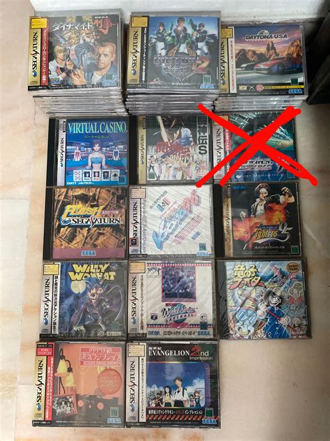 Sega saturn games, Video Gaming, Video Games, Others on Carousell