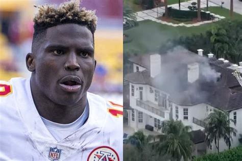 Is Tyreek Hill Safe After His $6.9 million House Got Burned Down? | eCelebrityMirror