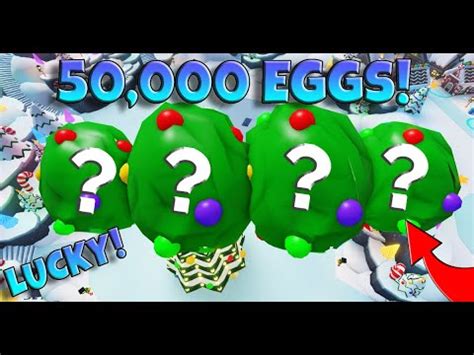 I HATCHED 50 000 Festive Eggs And GOT SUPER LUCKY Mining