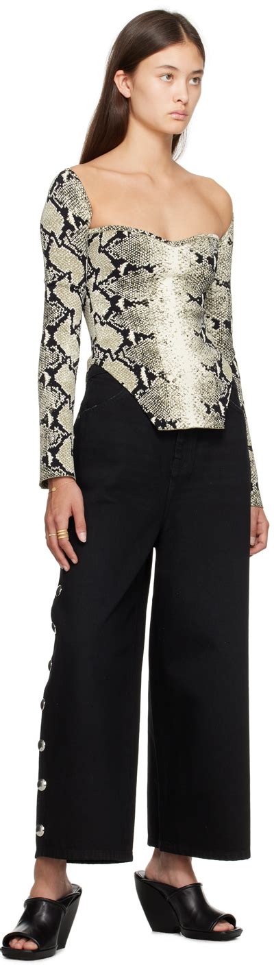 ELHANATI Gold Graphic Nude Triple Ring Elhanati