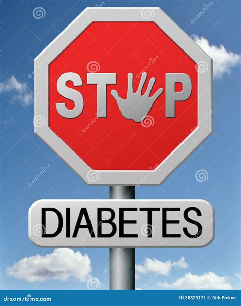 Diabetes Prevention By Diet Stock Illustration Illustration Of