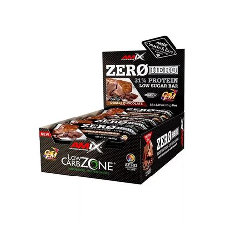 Amix Zero Hero Protein Bar Doble Chocolate X G Promofarma