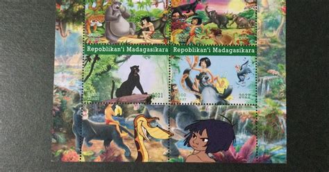 我的迪士尼郵票My Disney Stamp 森林奇遇記 JUNGLE BOOK