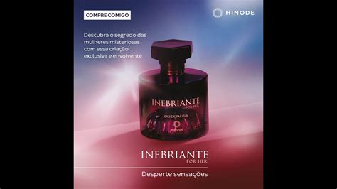 Pré lançamento Eau de parfum Inebriante Feminino Hinode YouTube