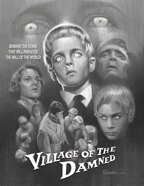 Village Of The Damned 1960 Poster - Village Of The Damned 1960 Tribute ...