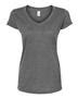 Tultex Women S Poly Rich V Neck T Shirt Baseball Equipment Gear