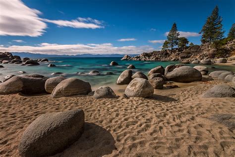 "At Secret Cove - Lake Tahoe" by Richard Thelen | Redbubble