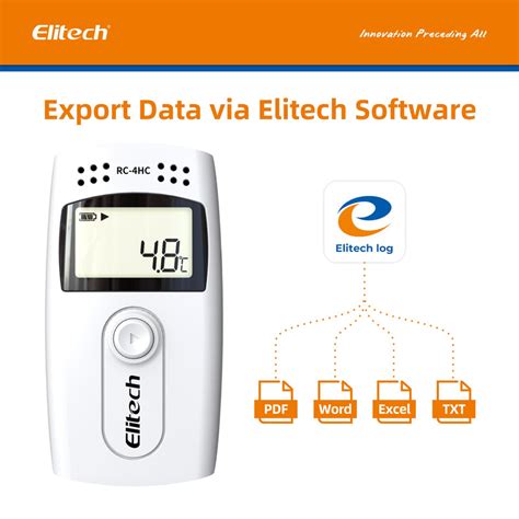 Elitech RCW-800 WiFi Digital Data Logger - Email, SMS, App Push Alert ...