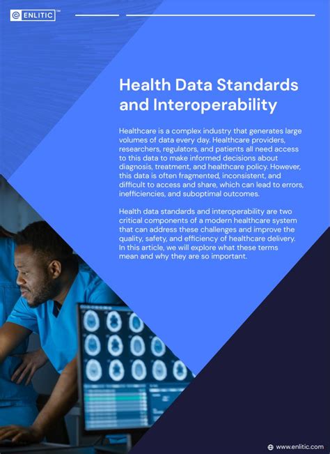 Healthcare Data Standards And Interoperability Enlitic