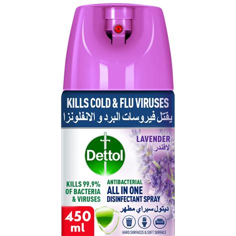 Dettol Lavender Antibacterial All In One Disinfectant Spray 450 Ml Online At Best Price