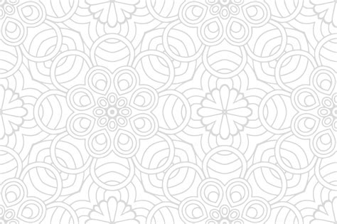 Premium Vector Simple Ornate Background With Elegant Motifs