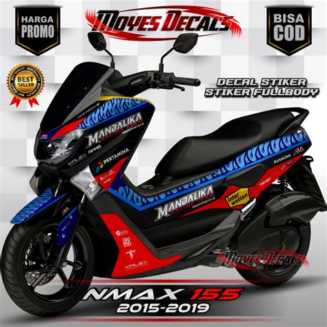 Jual Spartan Sticker Striping Decal Full Body Yamaha Nmax Old Motif