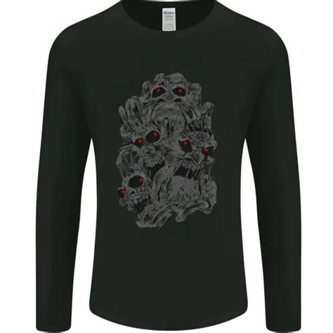 SKULL DISORDER HEAVY Metal Biker Gothic Mens Long Sleeve T Shirt 28 50