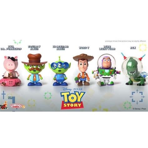 現貨 Toy story cosbaby HOT TOYS 玩具總動員 全新 吋公仔 第二彈 全套 隻 絕版 收藏 蝦皮購物