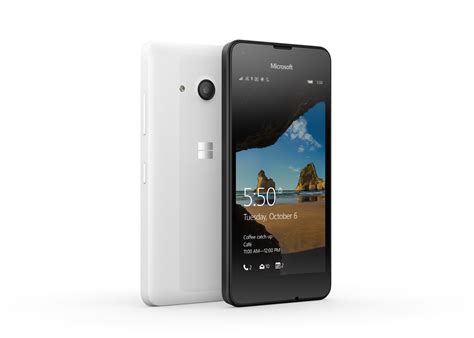 Microsoft Lumia 550 - бюджетный смартфон с Windows 10