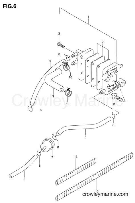 Fuel Pump Model Two Stroke Outboard Dt Crowley Marine