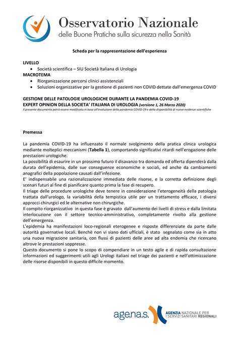 Siu Agenas Buone Pratiche Pdf