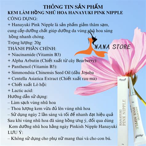 Hanayuki Nipple Bikini Lip And Nipple Pinking Cream Combo Shopee Philippines