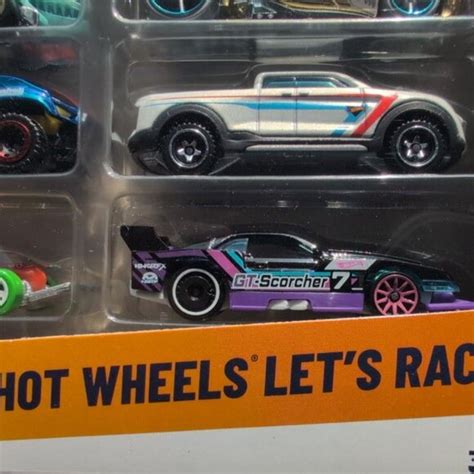 Hot Wheels Gt Scorcher Purple Toys Hot Wheels Netflix Lets Race Pack Purple Gtscorcher