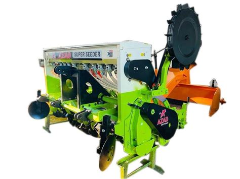 Azad Patran Tractor Drawn Mild Steel Super Happy Seeder For