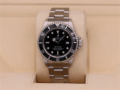 Rolex Sea Dweller Black Dial Y Serial Box Papers