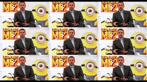 Despicable Me 2 Steve Carell Explains 3d Animation Youtube