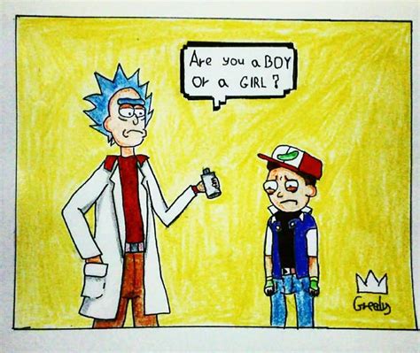 Rick And Morty In A Parallel Universe By King Greedy On Deviantart