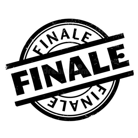 Finale Rubber Stamp Stock Illustration Illustration Of Final 85561517