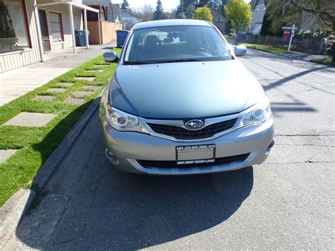 2009 Subaru Impreza Sport Teal Awd Auto Sales